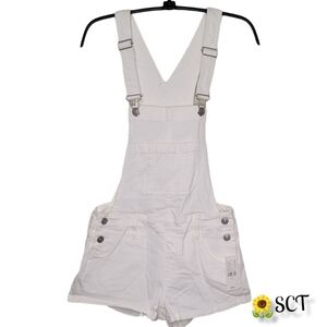 ✨️NWT✨️ PACSUN - White Short Overalls